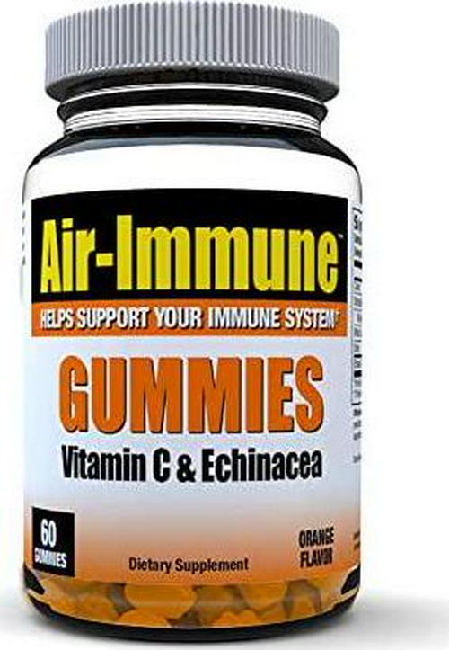 Air-Immune Gummies with Vitamin C and Echinacea, 60 Gummies, 30 Servigs