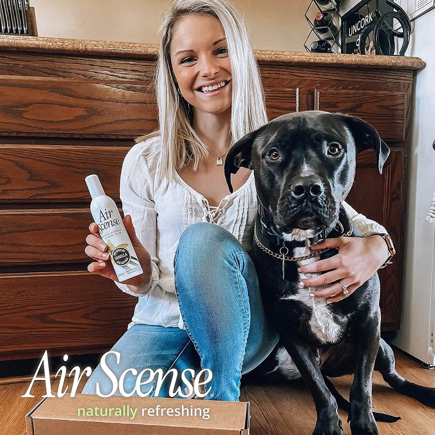 Air Scense Essential Oil Air Freshener, Vanilla, 7 Ounce