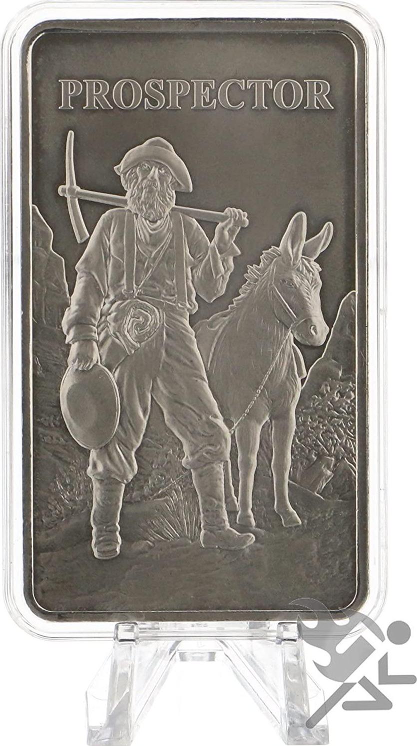 Air-Tite 10oz Silver Bar Direct Fit Capsule Holders, 10 Pack