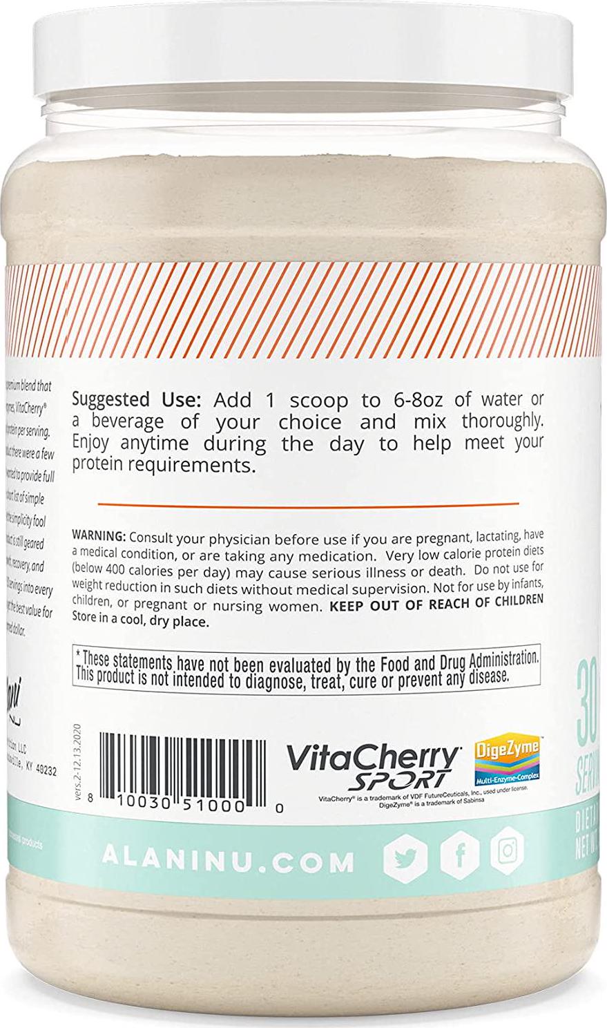 Alani Nu Whey Protein Powder, 23g of Ultra-Premium, Gluten-Free, Low Fat Blend of Fast-digesting Protein, Munchies, 30 Servings