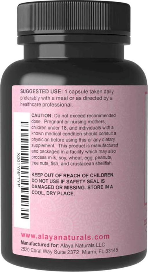 Alaya Naturals - Biotin 10,000mcg, 90 Capsules - Supports Healthy Hair, Skin and Nails