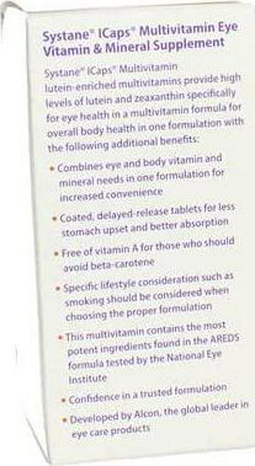 Alcon Icaps Mv Tablets 100 Ea(Pack Of 3)