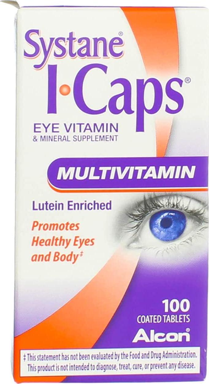 Alcon Icaps Mv Tablets 100 Ea(Pack Of 3)