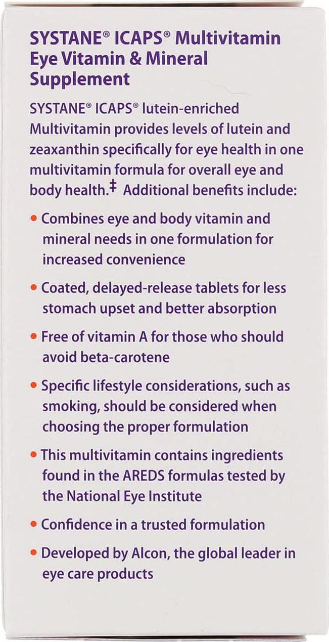 Alcon Icaps Mv Tablets 100 Ea(Pack Of 3)