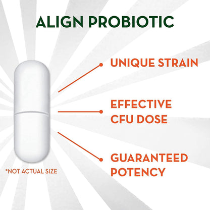 Align Daily Probiotic Supplement, Probiotics Supplement, 28 Capsules