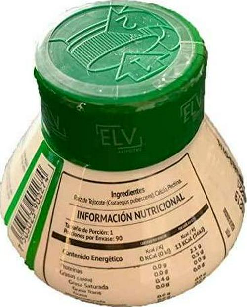 Alipotec ELV Tejocote Root Cleanse- Original Design - 1 Bottle (3 Month Treatment) - Most Popular, All-Natural Cleanse Supplement in Mexico