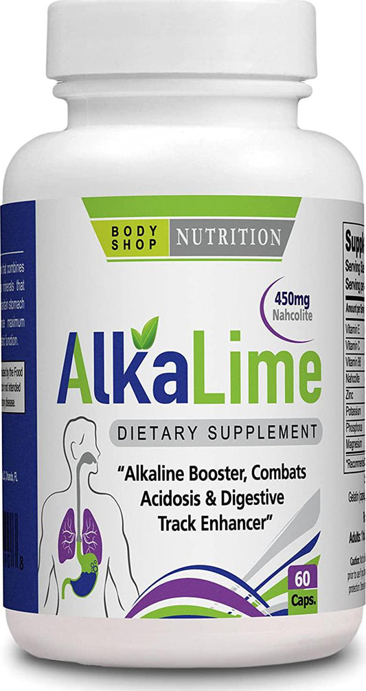 Alkalime - 60 caps - 100% Natural - Dietary Supplement.