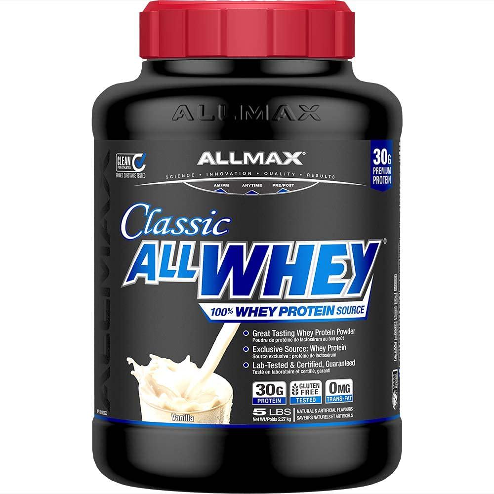 AllMax All Whey Classic Pure Whey Protein Blend - French Vanilla - 2.27kg