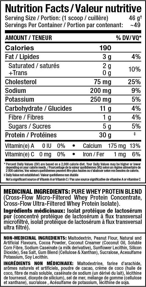 AllMax All Whey Classic Pure Whey Protein Blend - Choc Pbutter - 2.27kg