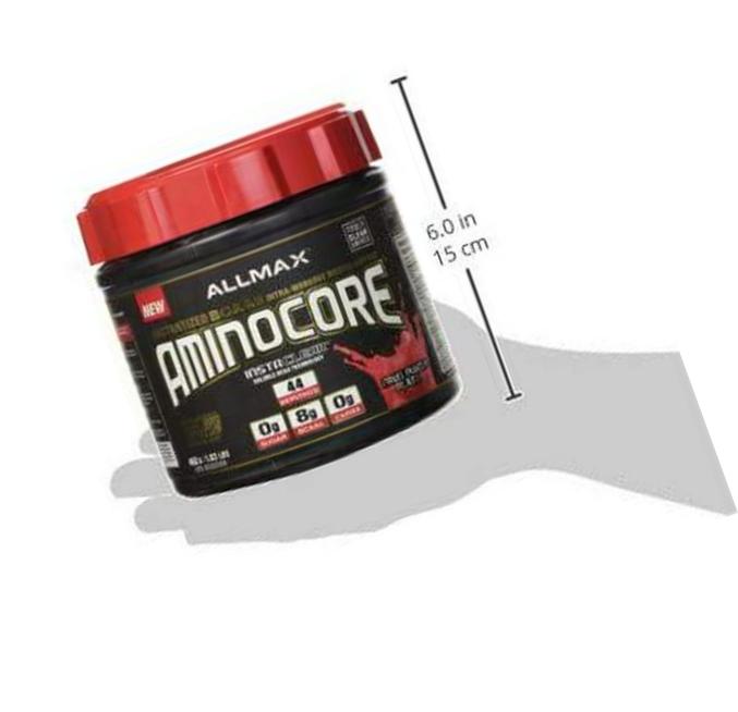 AllMax Aminocore Instantized BCAAs Fruit Punch - 44 serve, Fruit Punch, 462 Grams