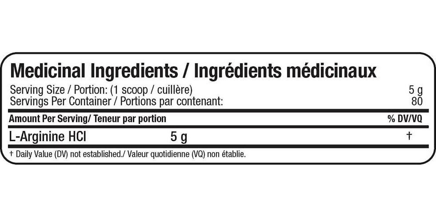 AllMax Arginine HCI - 100% Pure Pharm Grade Arginine, 400 Grams