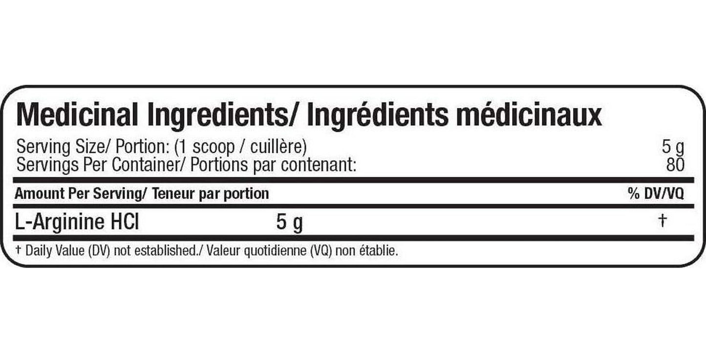 AllMax Arginine HCI - 100% Pure Pharm Grade Arginine, 400 Grams