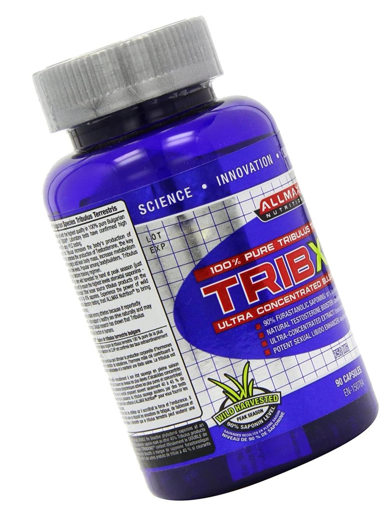 AllMax TribX90 Tribulus Terrstris Bulgarian Species, 90c
