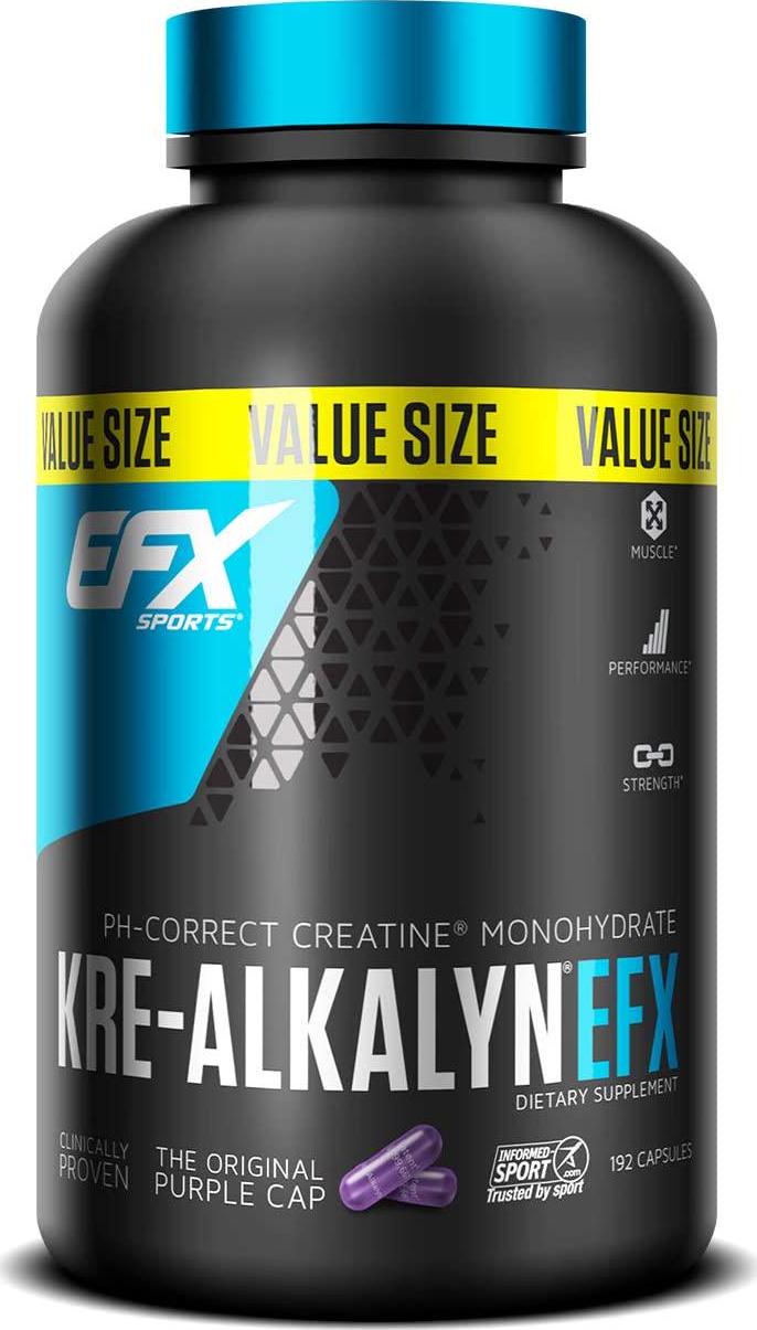 All American EFX Kre-Alkalyn for Muscle Growth and Performance - 20 MORE FREE, 192 Total