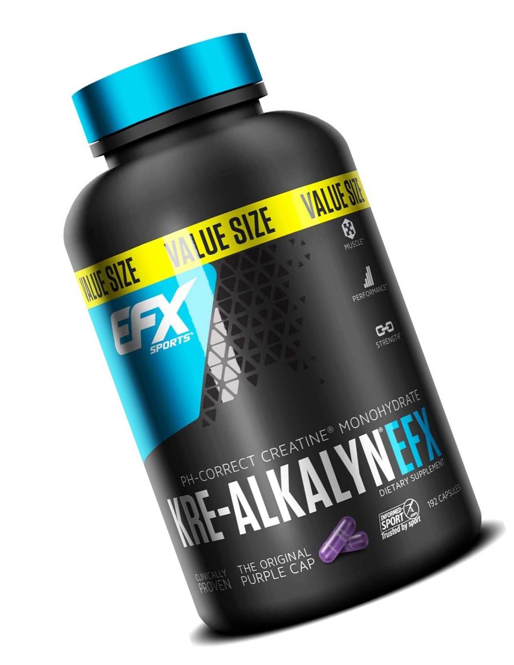 All American EFX Kre-Alkalyn for Muscle Growth and Performance - 20 More Free, 192 Total