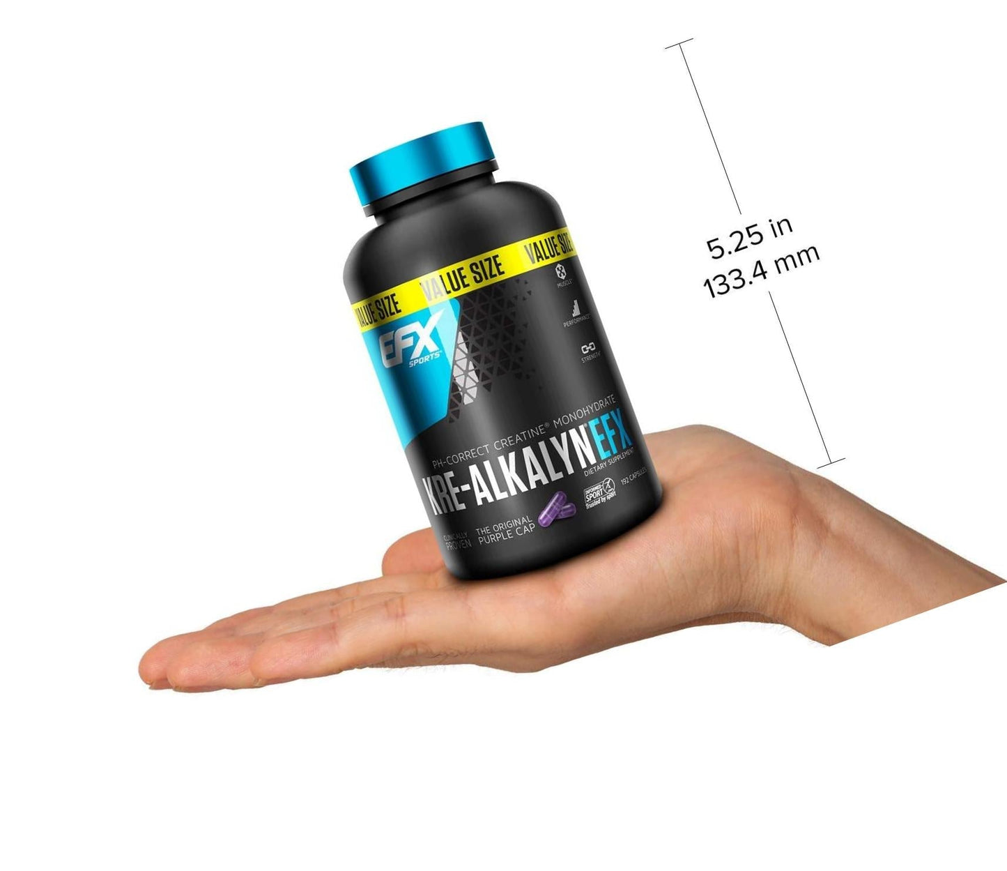 All American EFX Kre-Alkalyn for Muscle Growth and Performance - 20 More Free, 192 Total