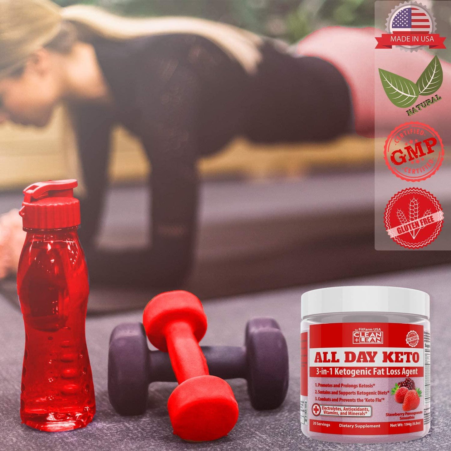 All Day Keto 3-in-1 Ketogenic Fat Loss Agent-Ignite Ketosis, Propel Your Keto Diet