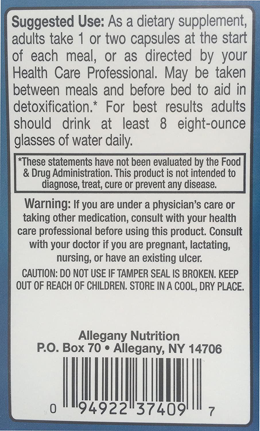 Allegany Nutrition Gluten Free Digestive Enzymes - 270 Count