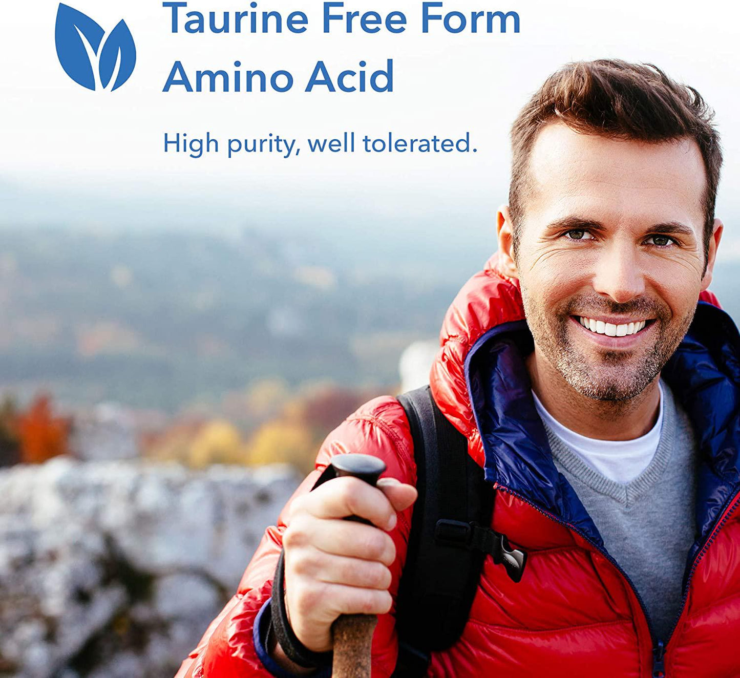 Allergy Research Group - Taurine 1000 mg - Energy, Cardiovascular Support - 250 Vegetarian Capsules