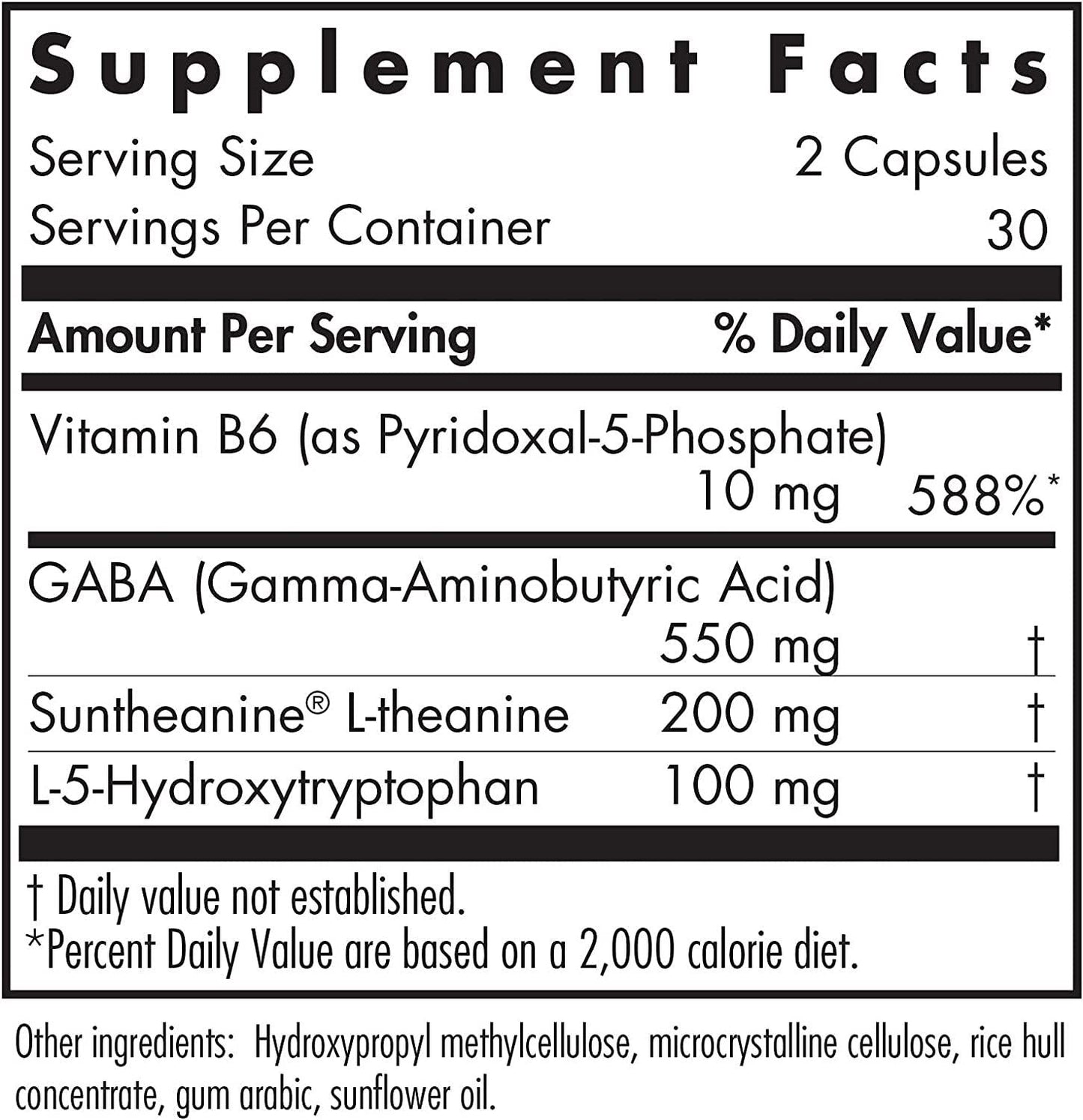 Allergy Research Group - Zen Sleep - Vitamin B6, GABA, L-Theanine, 5-HTP - 60 Vegetarian Capsules