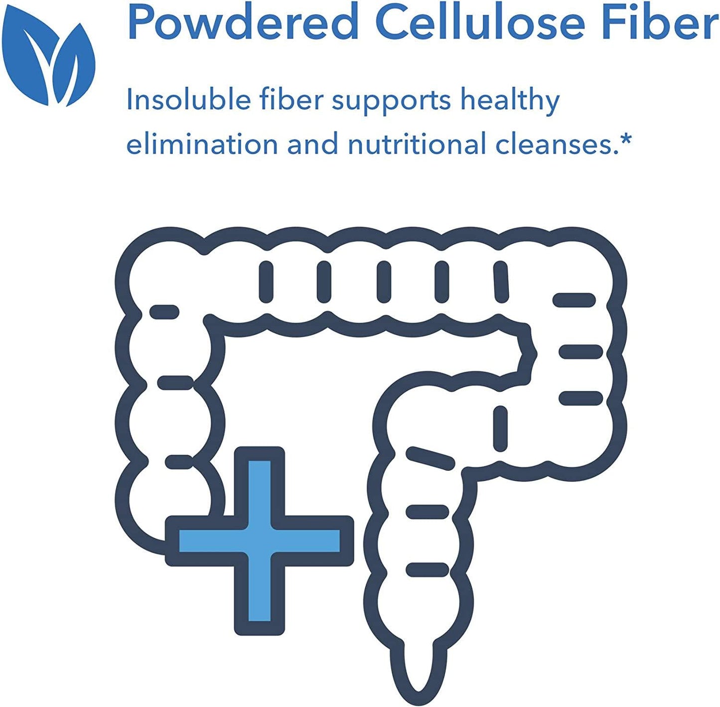 Allergy Research Group - Cellulose Powder - Insoluble Fiber, Colon Health - 250 Grams (8.8 oz)