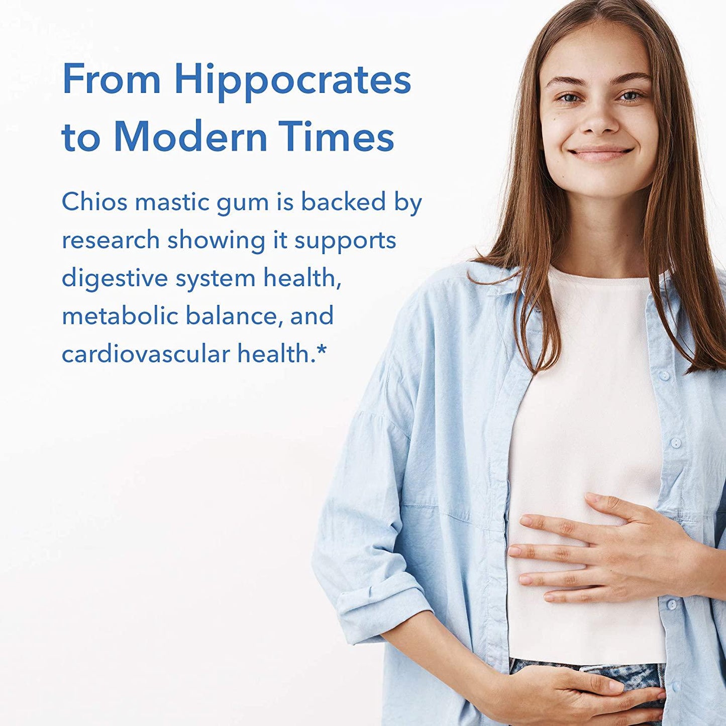 Allergy Research Group Mastica Chios Gum Mastic 240 Vegetarian Capsules