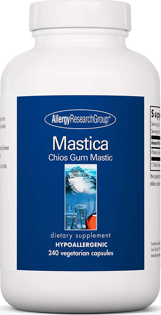 Allergy Research Group Mastica Chios Gum Mastic 240 Vegetarian Capsules