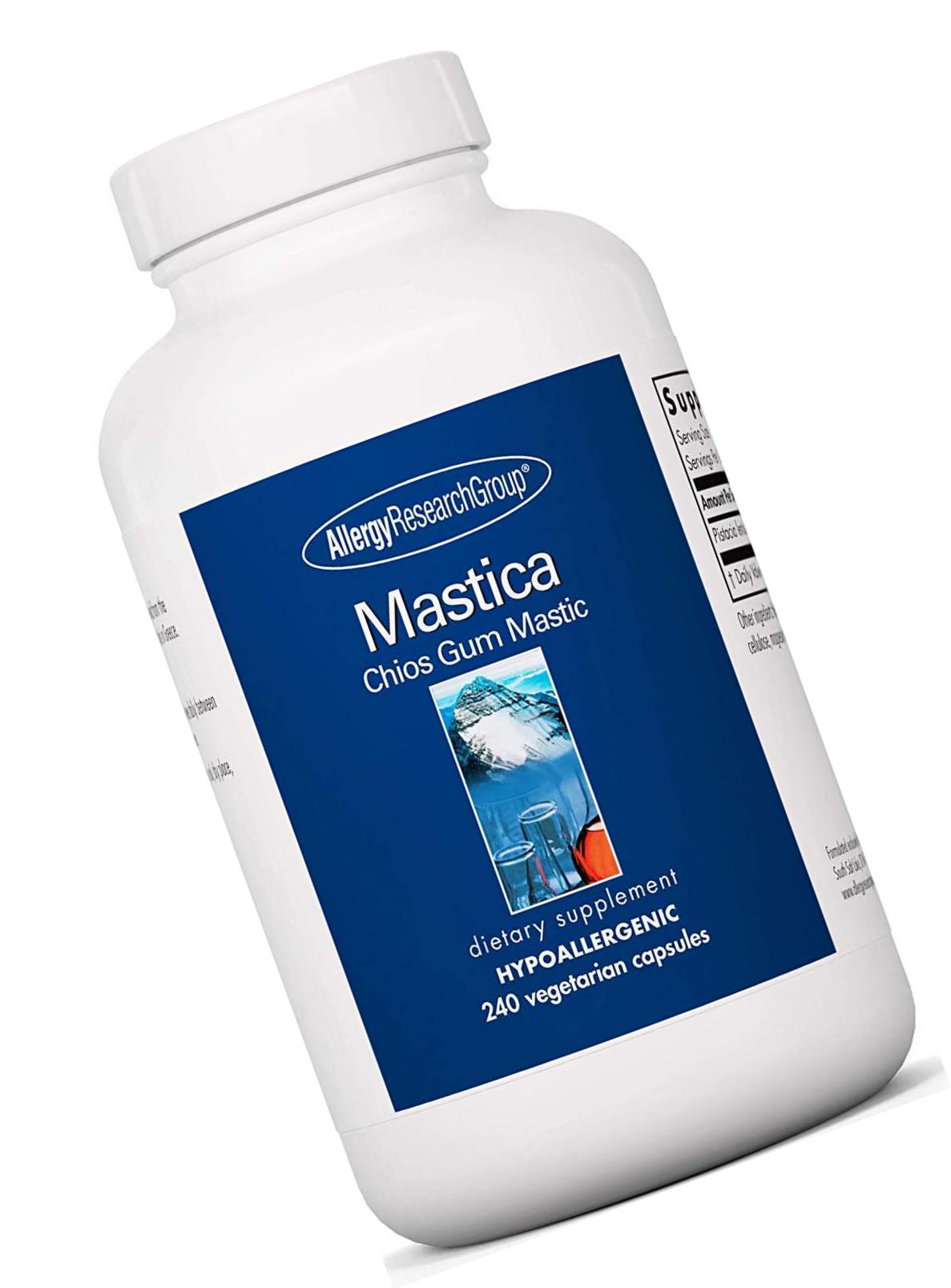 Allergy Research Group Mastica Chios Gum Mastic 240 Vegetarian Capsules