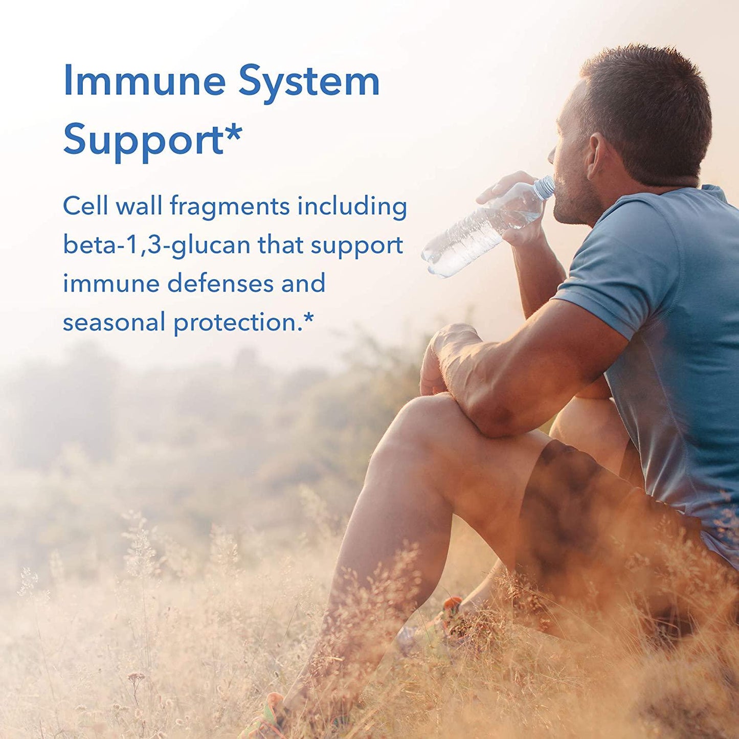 Allergy Research Group - Imm-Kine - Immune Support, Lactobacillus, Beta-1,3-Glucan - 60 Capsules