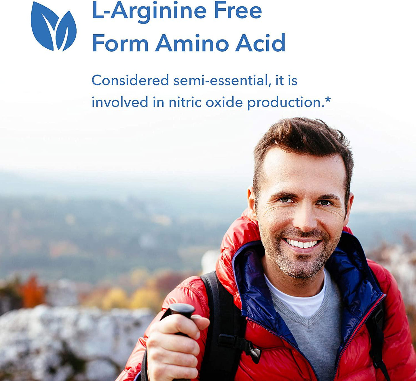 Allergy Research Group - L-Arginine 500 mg - Free Form Amino Acid, Blood Vessel - 250 Vegetarian Capsules