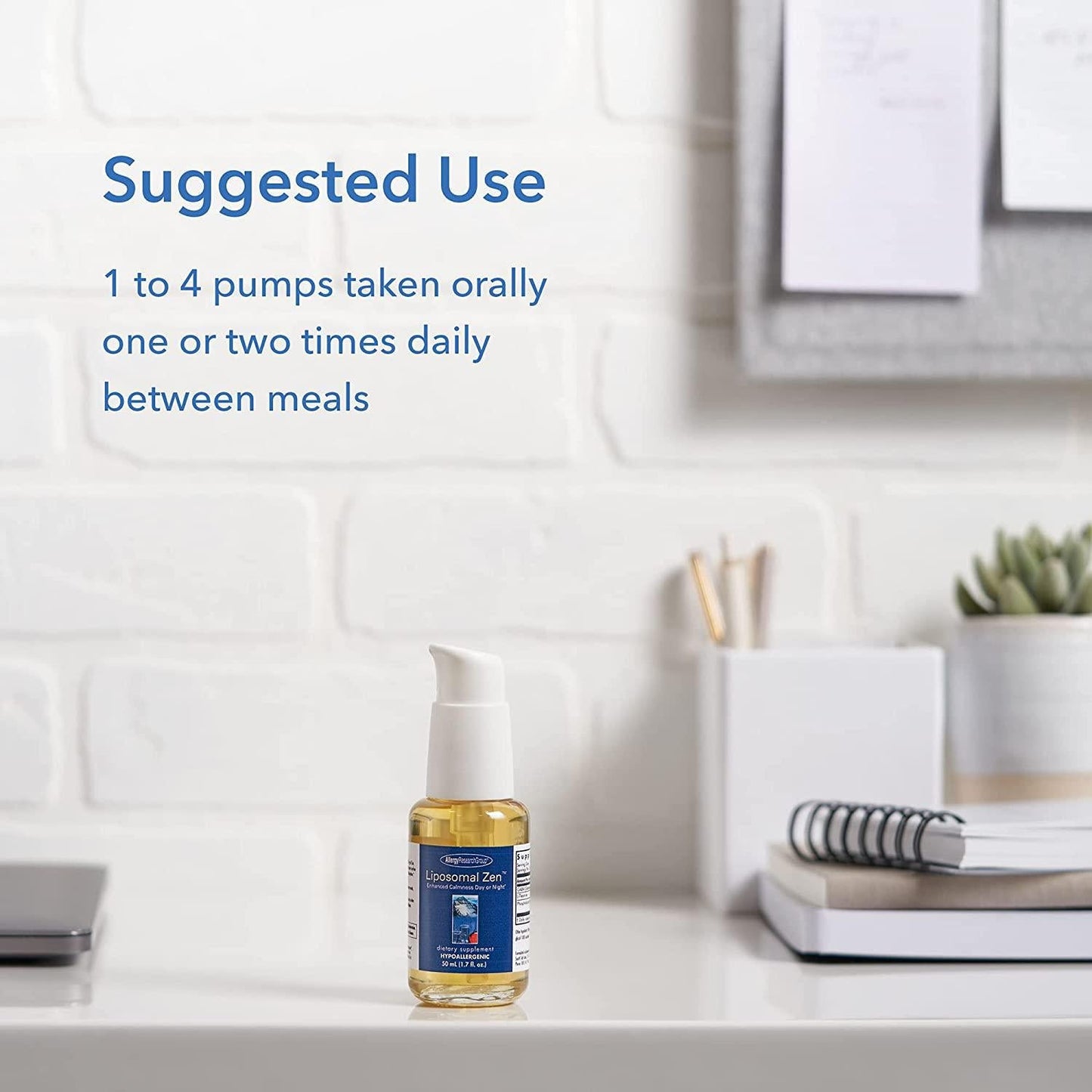 Allergy Research Group - Liposomal Zen - Enhanced Calmness Day or Night - 50 mL (1.7 fl oz)