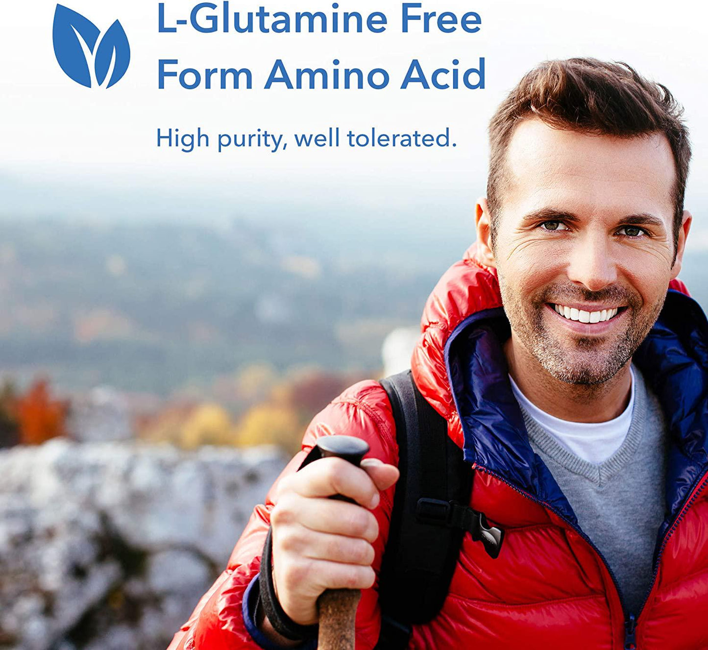 Allergy Research Group - L-Glutamine 800 mg - Amino Acid - Brain and GI Tract Fuel - 250 Vegetarian Capsules