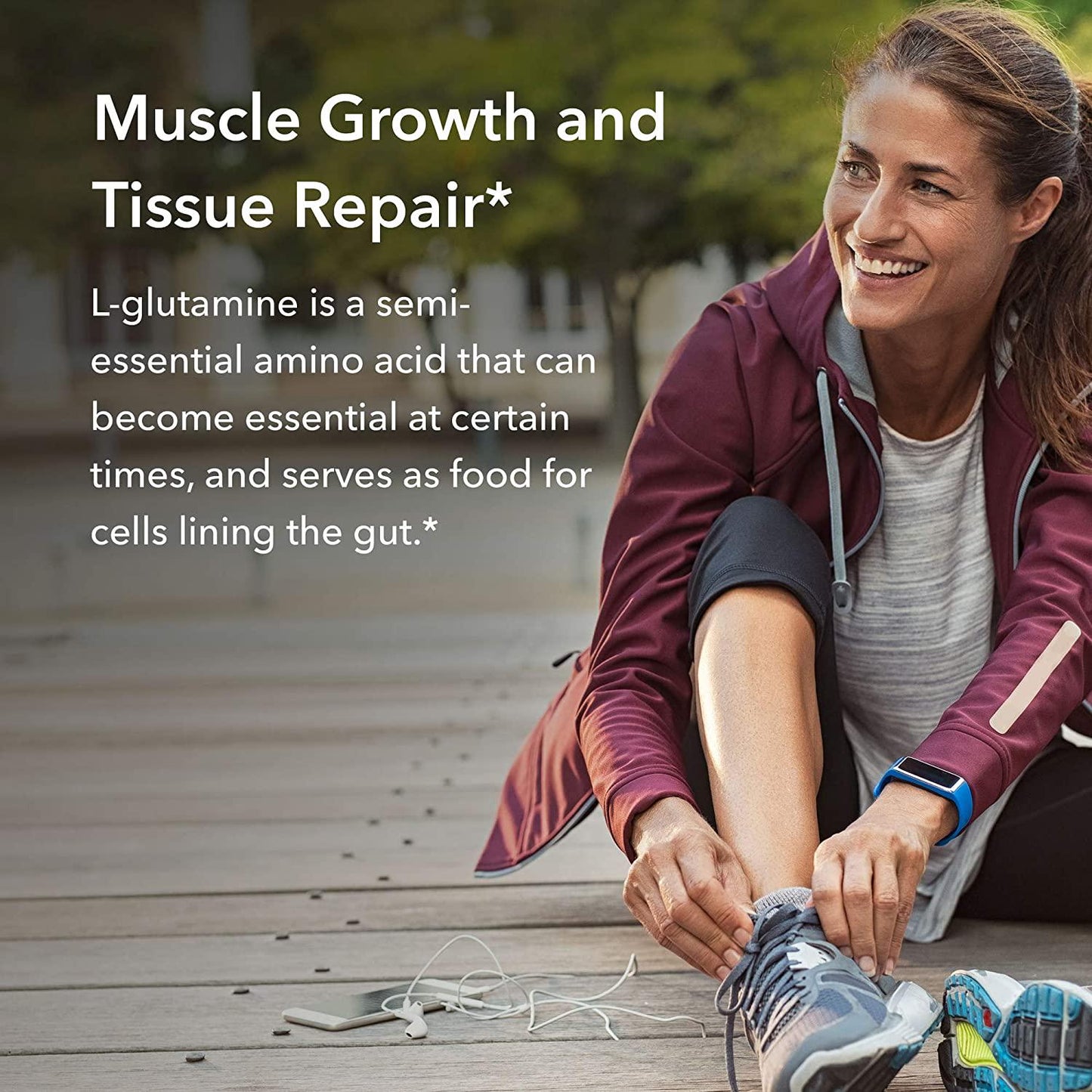 Allergy Research Group - L-Glutamine 800 mg - Amino Acid - Brain and GI Tract Fuel - 250 Vegetarian Capsules