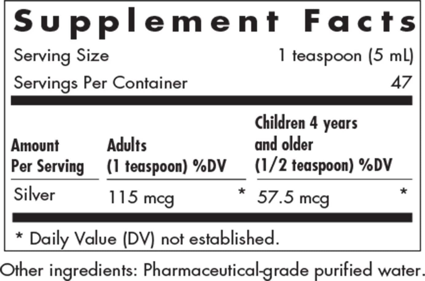 Allergy Research Group Natural-Immunogenic Argentyn