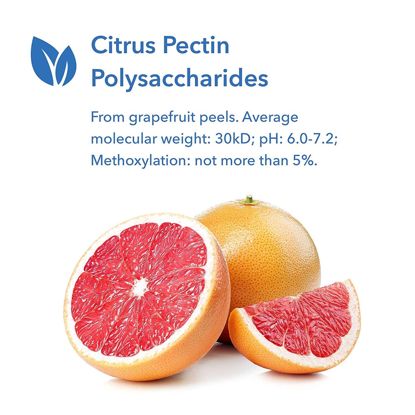Allergy Research Group - Modified Citrus Pectin Powder - Low Molecular Weight - 454 g (16 oz)