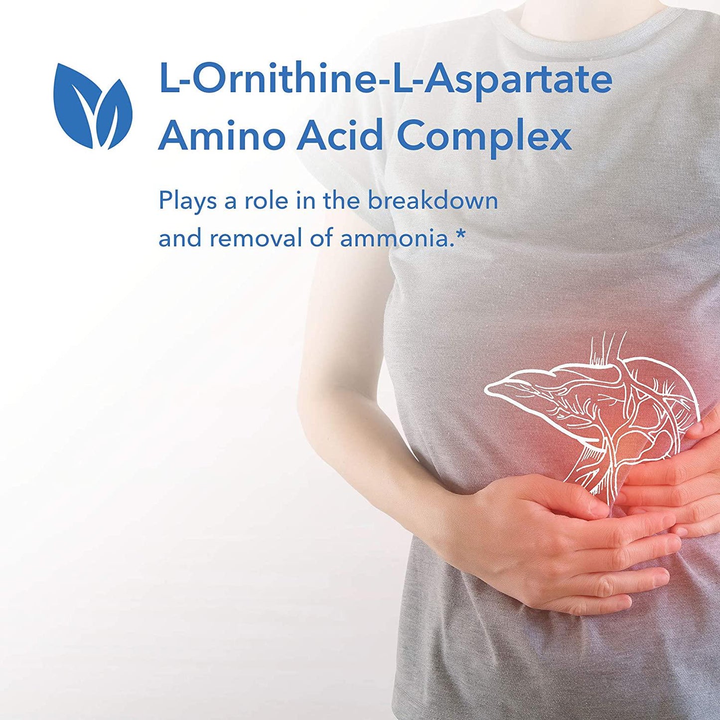 Allergy Research Group - L-Ornithine-L-Aspartate - Liver Support Amino Acid - 100 Grams (3.5 oz)