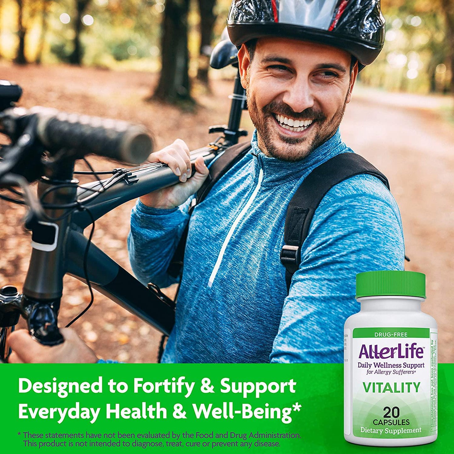 Allerlife Vitality Tablets, Allergy Supplement, 20Count
