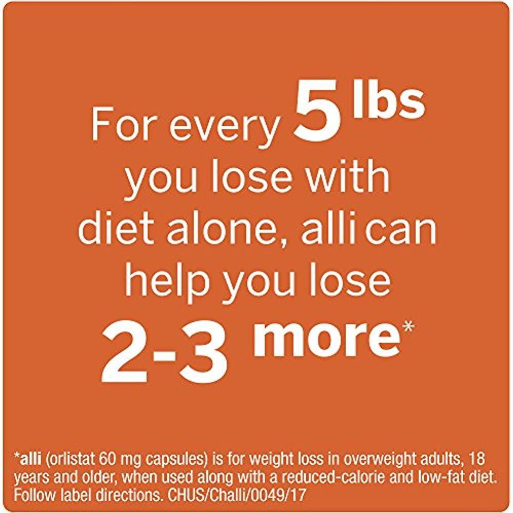 Alli Weight Loss Aid Refill 60mg-120 Capsules by alli