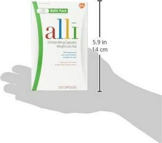 Alli Weight Loss Aid Refill 60mg-120 Capsules by alli