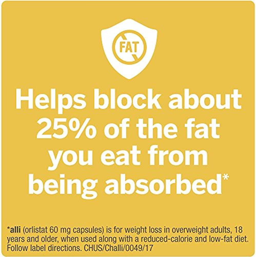 Alli Weight Loss Aid Refill 60mg-120 Capsules by alli