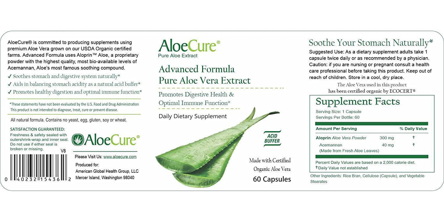 AloeCure Advanced Formula - 3 pack