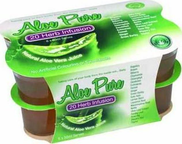 Aloe Vera Of Australia Shots +20 Australian Herbs 6 Pack