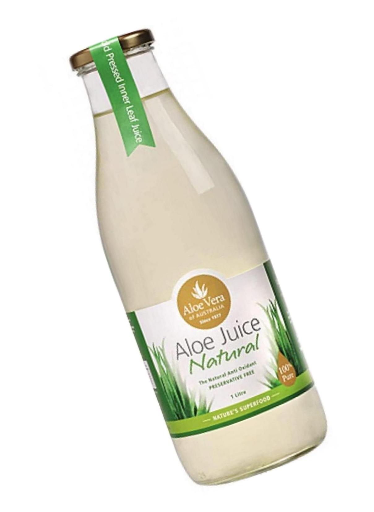 Aloe Vera of Australia Pure Natural Aloe Vera Juice, 1L