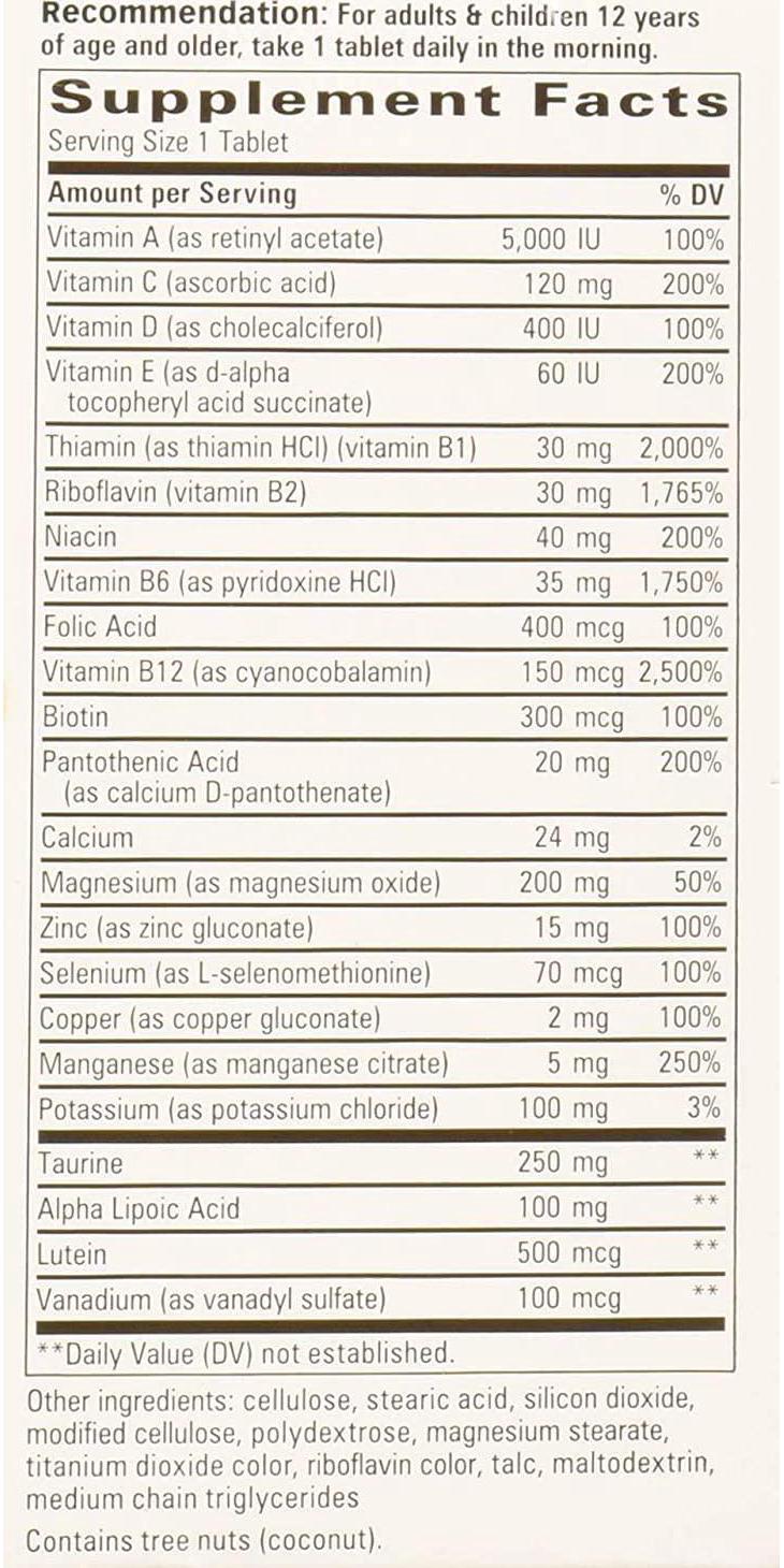 Alpha Betic Multi-Vitamin Caplets 30 Caplets (Pack Of 3)