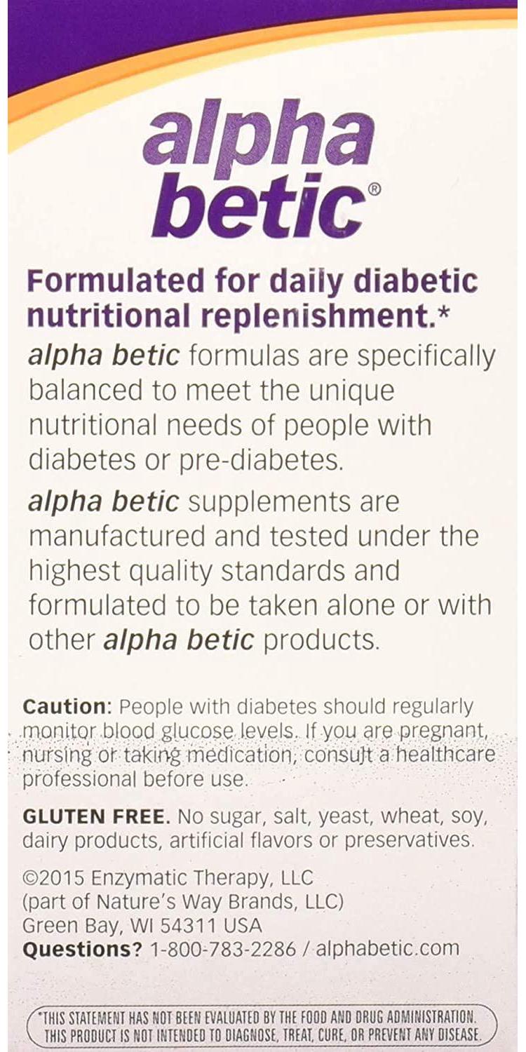 Alpha Betic Multi-Vitamin Caplets 30 Caplets (Pack Of 3)