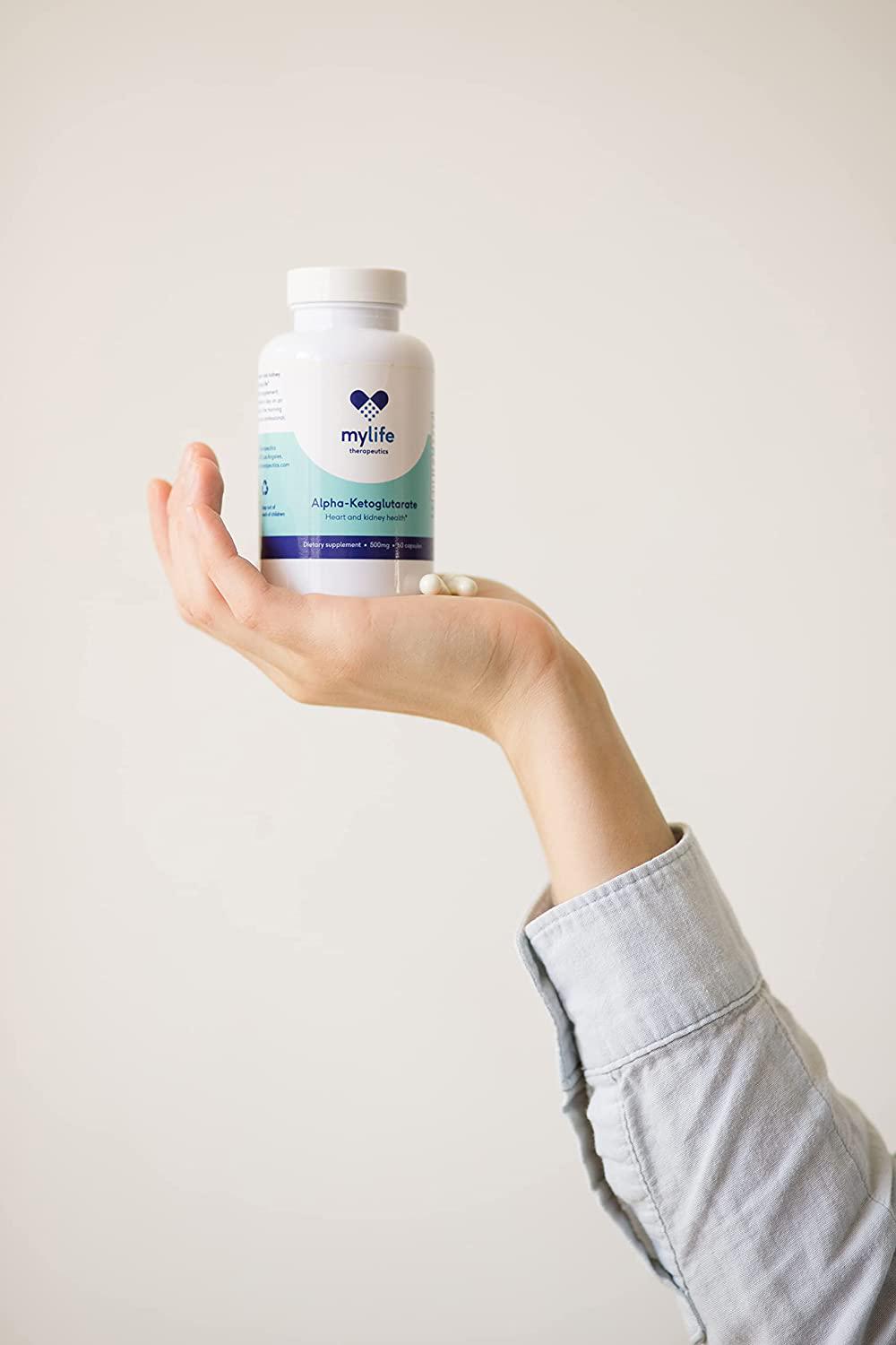 Alpha-Ketoglutarate | AKG | 100% Pure and Gluten Free | for Heart and Kidney Health | Wound Healing | Aging | Bone Health | Immune Function