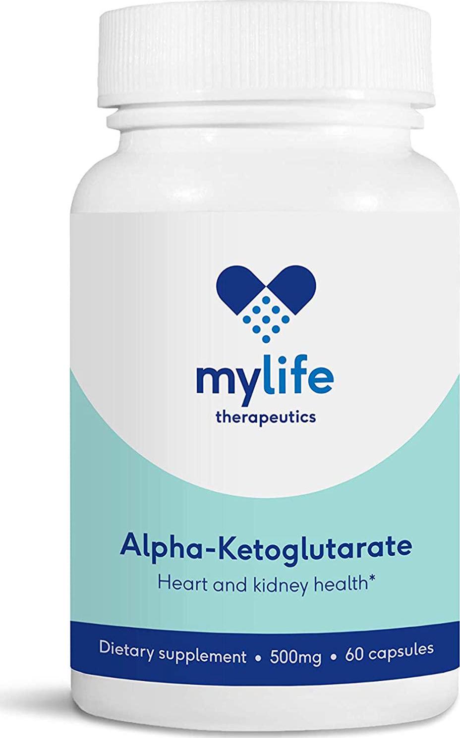 Alpha-Ketoglutarate | AKG | 100% Pure and Gluten Free | for Heart and Kidney Health | Wound Healing | Aging | Bone Health | Immune Function