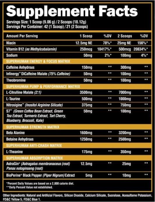 Alpha Lion Pre Workout, Sample Tubs, Increases Strength and Endurance, Powerful, Clean Energy Without Crash (14 Servings, Hulk Juice)
