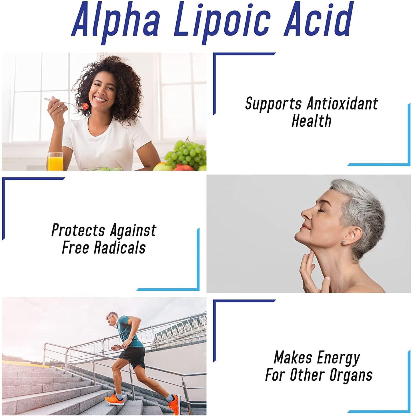 Alpha Lipoic Acid 600mg - Alpha Lipoic Acid Capsules Helps Support Antioxidant Health Along with Free Radical Protection (100 Count (Pack of 1))