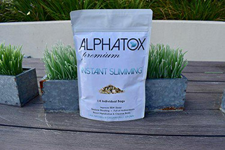 Alphatox 14 Day Premium Instant Slimming Tea Cycle | Helps Lose Weight Naturally, Full of Anti-oxidants | 14 Herbal Tea Bags | Organic Tea